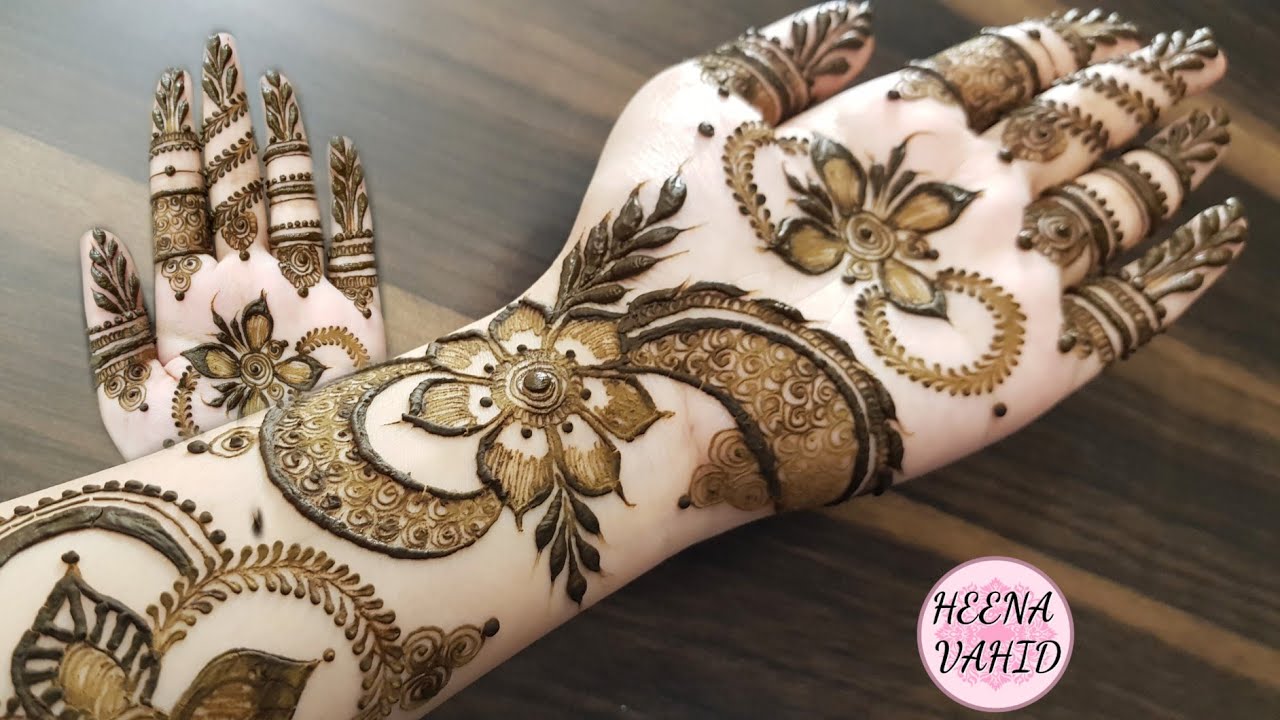 *Diwali Special* Simple & Easy Dubai Henna Design 2021 - #5  | Heena Vahid