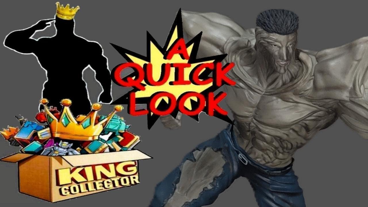 Ankoku Bujutsukai Younger Toguro 100% Yu Yu Hakusho Banpresto Anime Statue Figure Quick Look Review