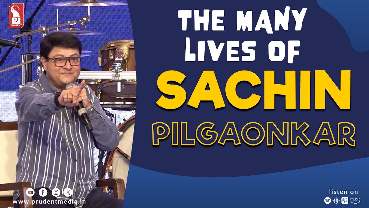 The many lives of Sachin Pilgaonkar | Goa Book Festival 2026 | Prudent | 220226
