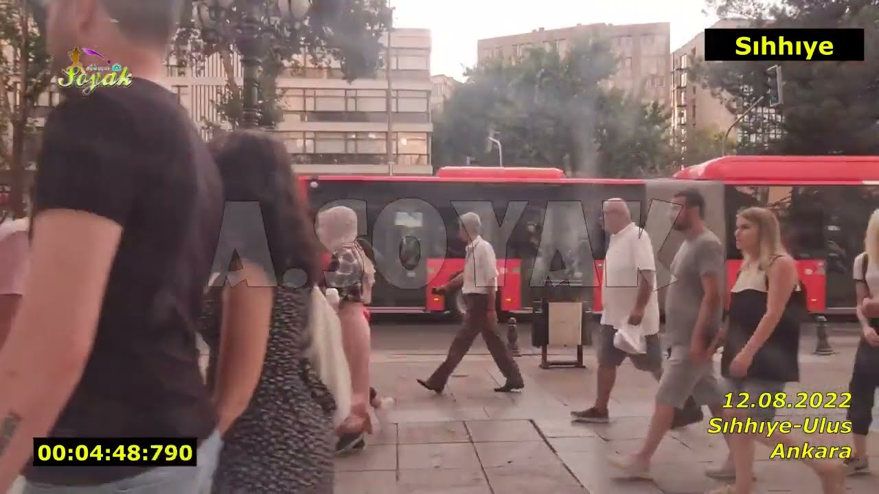 Sıhhıye ve Ulus'ta Ankara halkı (12.08.2022)