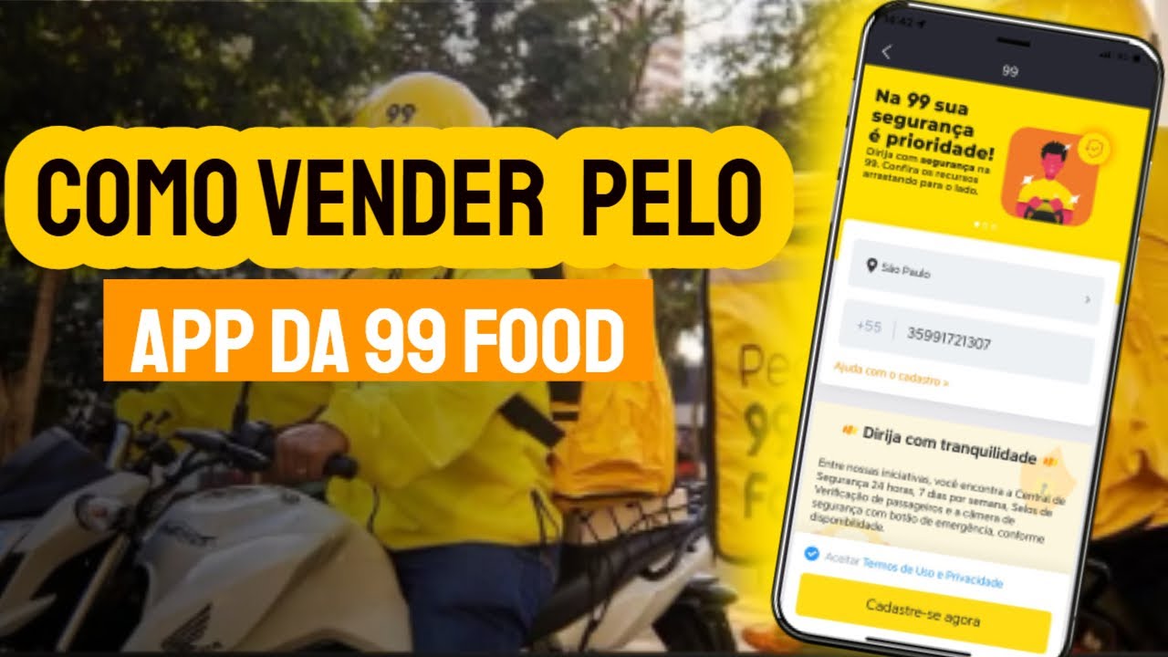 Como Vender Pelo Aplicativo da 99Food Parceiro