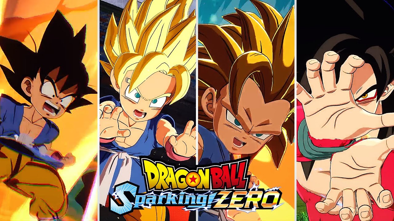 SSJ4 Goku Moveset - All Transformations in Dragon Ball Sparking Zero (Exclusive HD Gameplay)