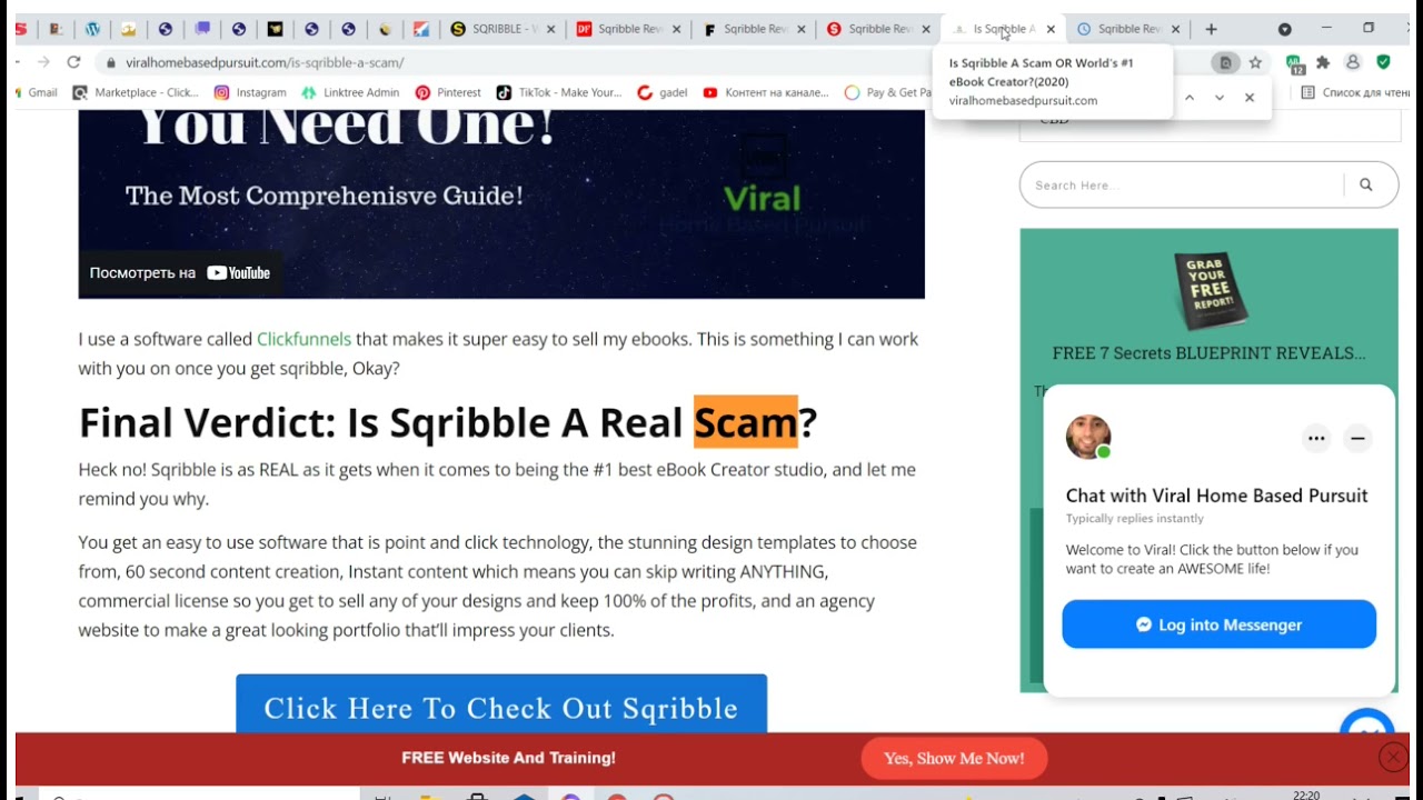 Sqribble - Scam or legit?