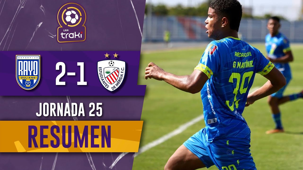 Rayo sumó en su casa para estar en G8 | Rayo Zuliano VS Estudiantes | Jornada 25 | TrakiLigaFUTVE