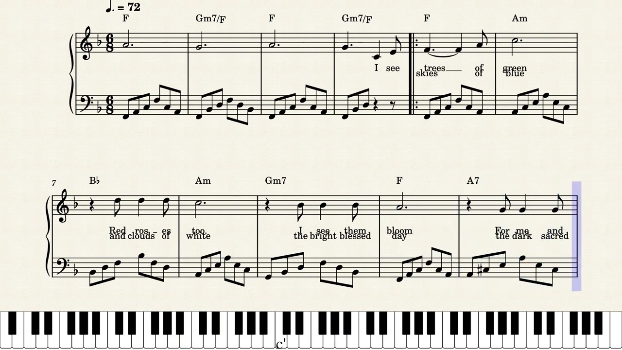 What A Wonderful World – Louis Armstrong
