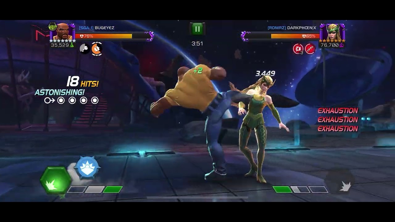 War 0: Luke Cage vs 14 Enchantress