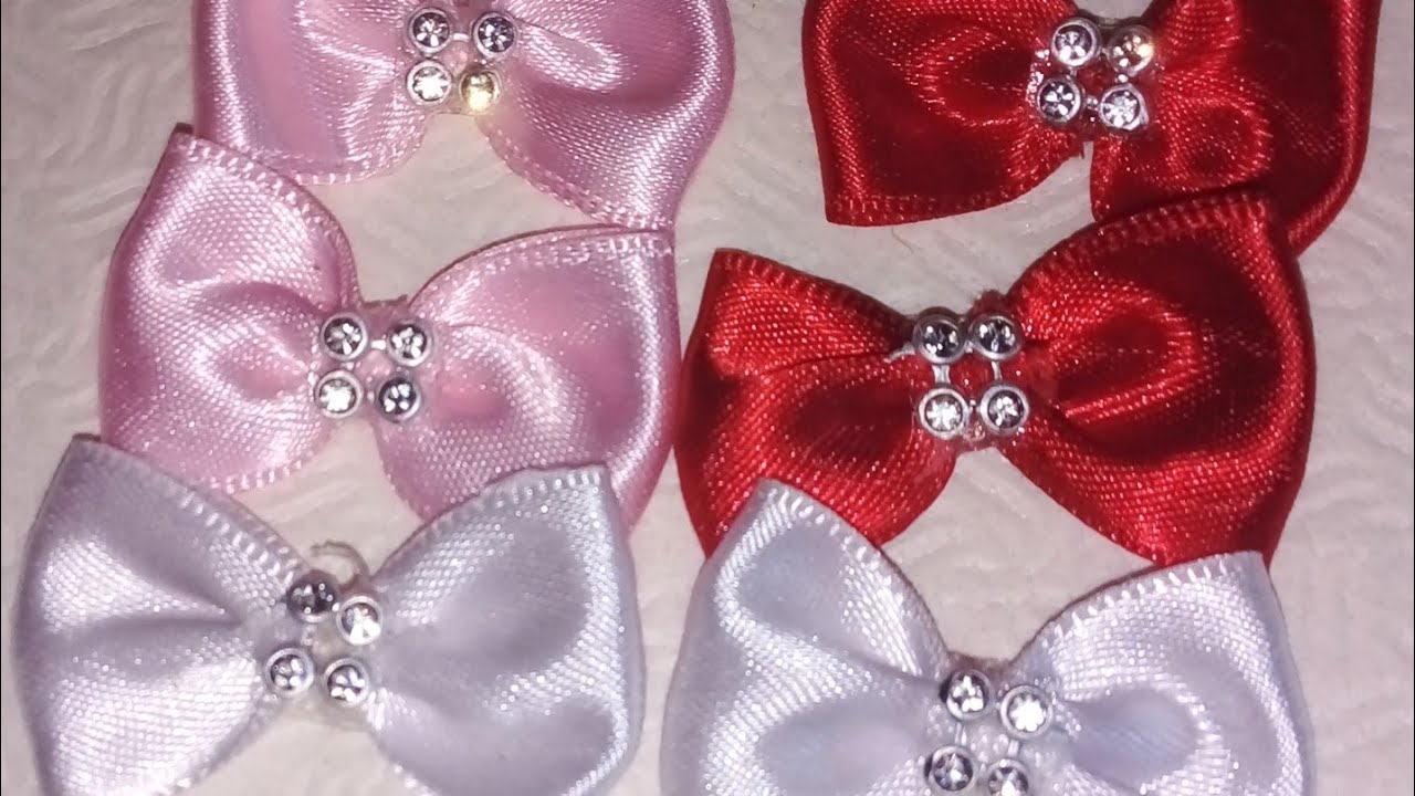 como fazer  laços para sapatinhos de crochê com fitas de cetin😍🤩