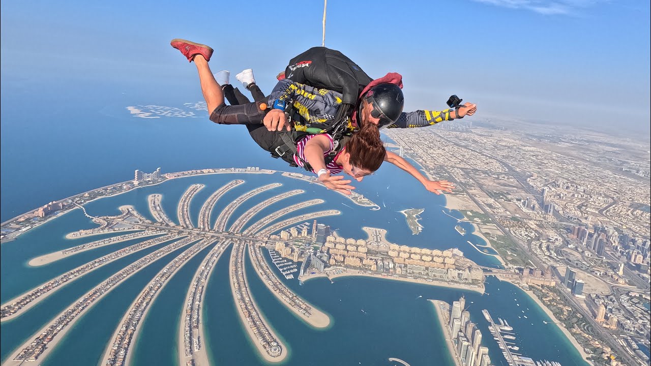 Skydive Dubai 2024 | Over the Palm Jumeirah | Rinni Sharma