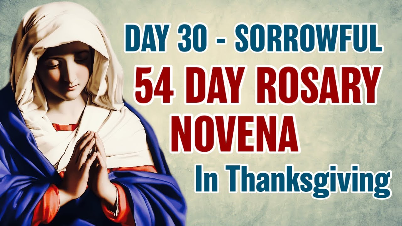 54 Day Rosary Novena Day 30 ❤️Sorrowful Mysteries
