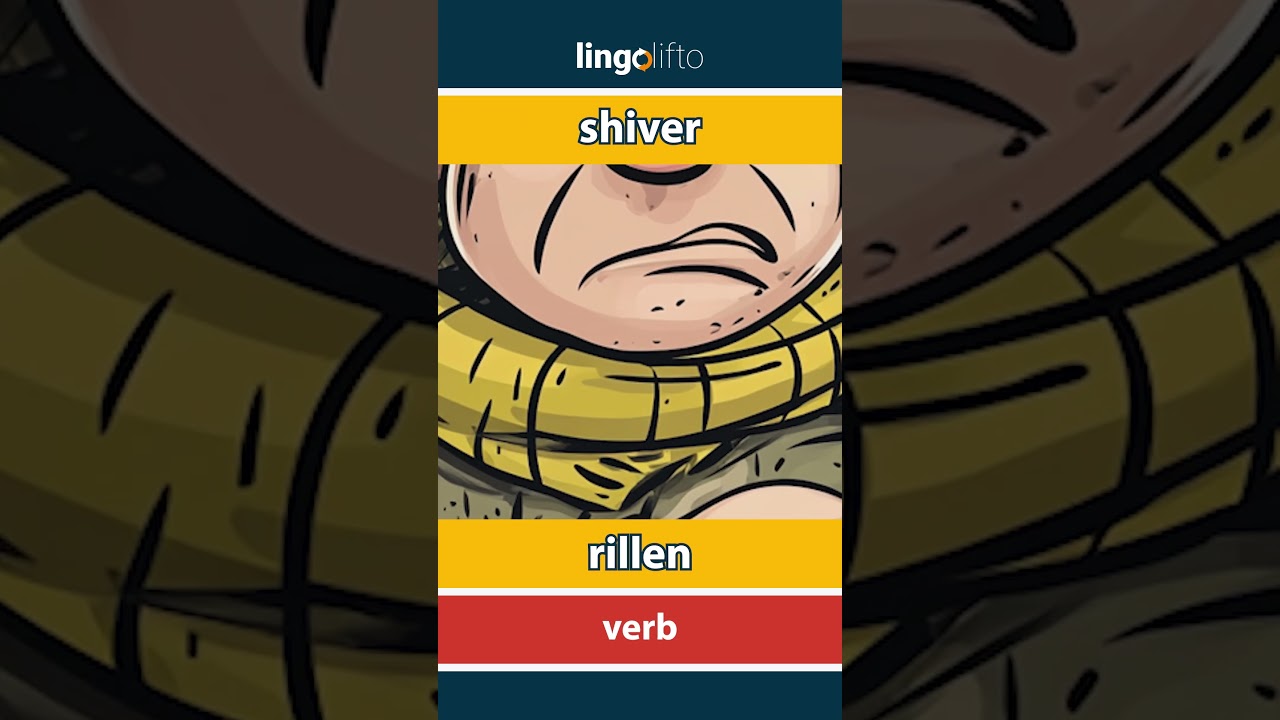 🇬🇧🇳🇱 shiver - rillen : learn English : laten we Engels leren : vocabulary builder