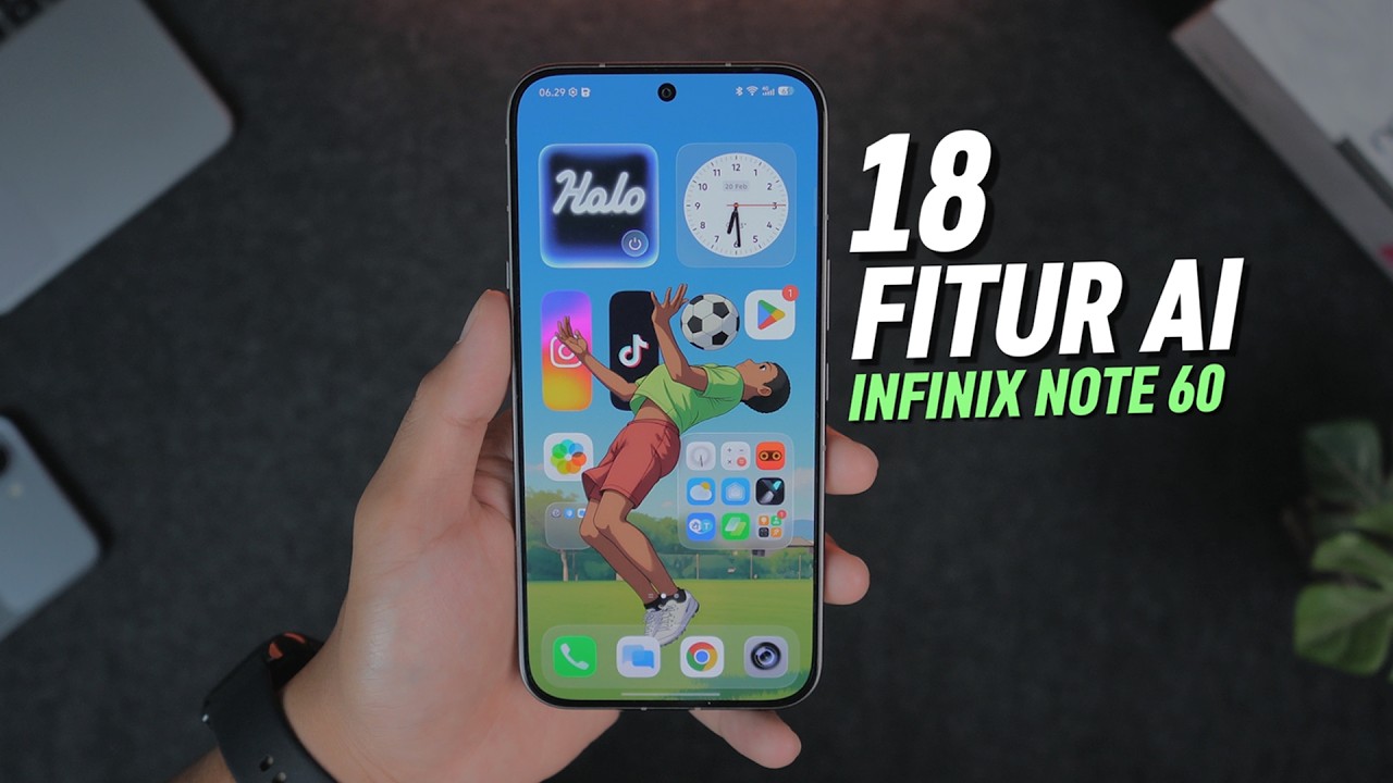 Infinix Note 60 5G: Fitur AI & Fitur Keren yang Harus Kamu tau!