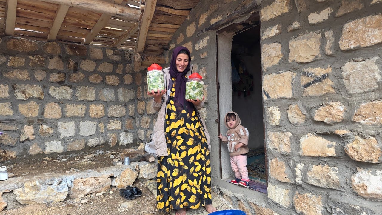 The Life of Zari's Mother: Making Pickles from Nature's Plants