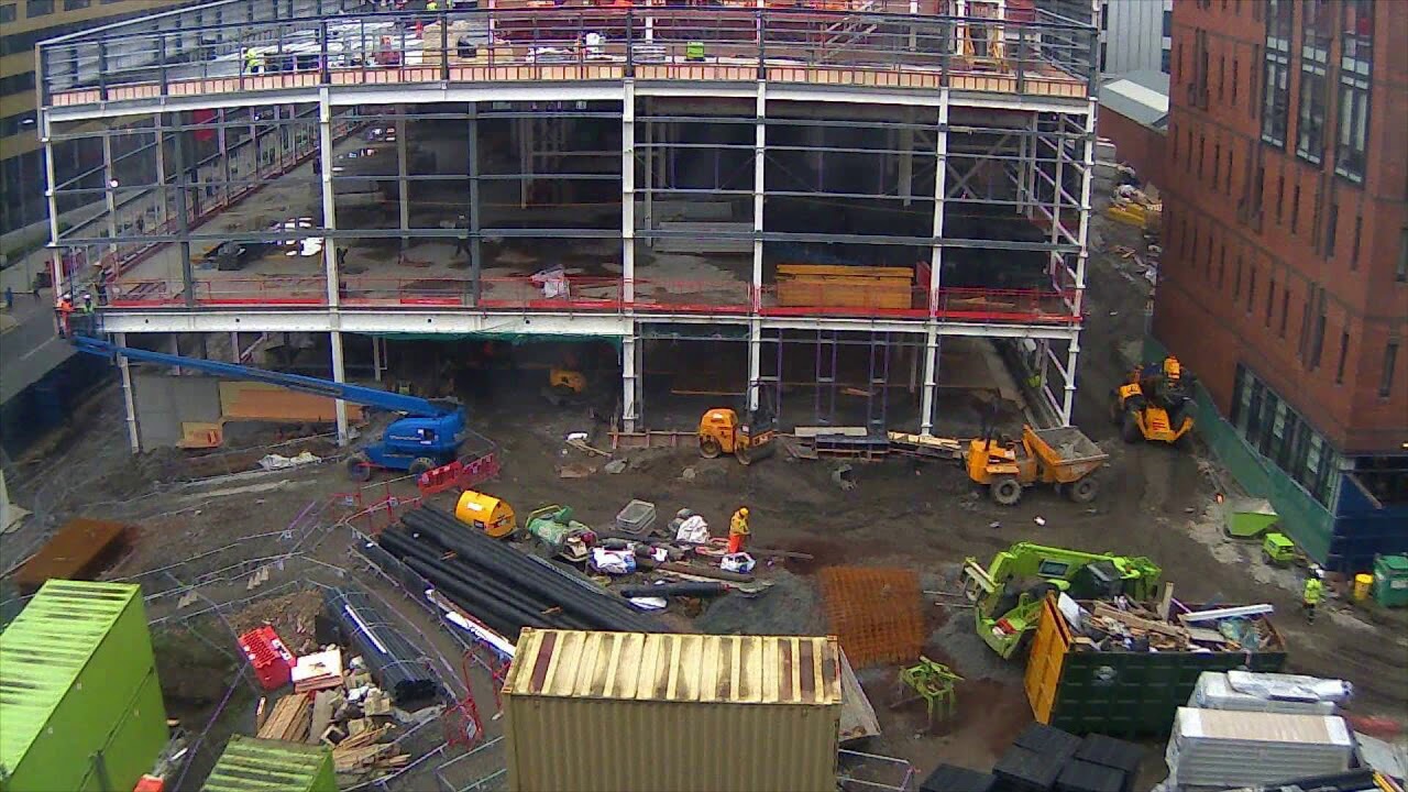 Strathclyde Sport building time-lapse