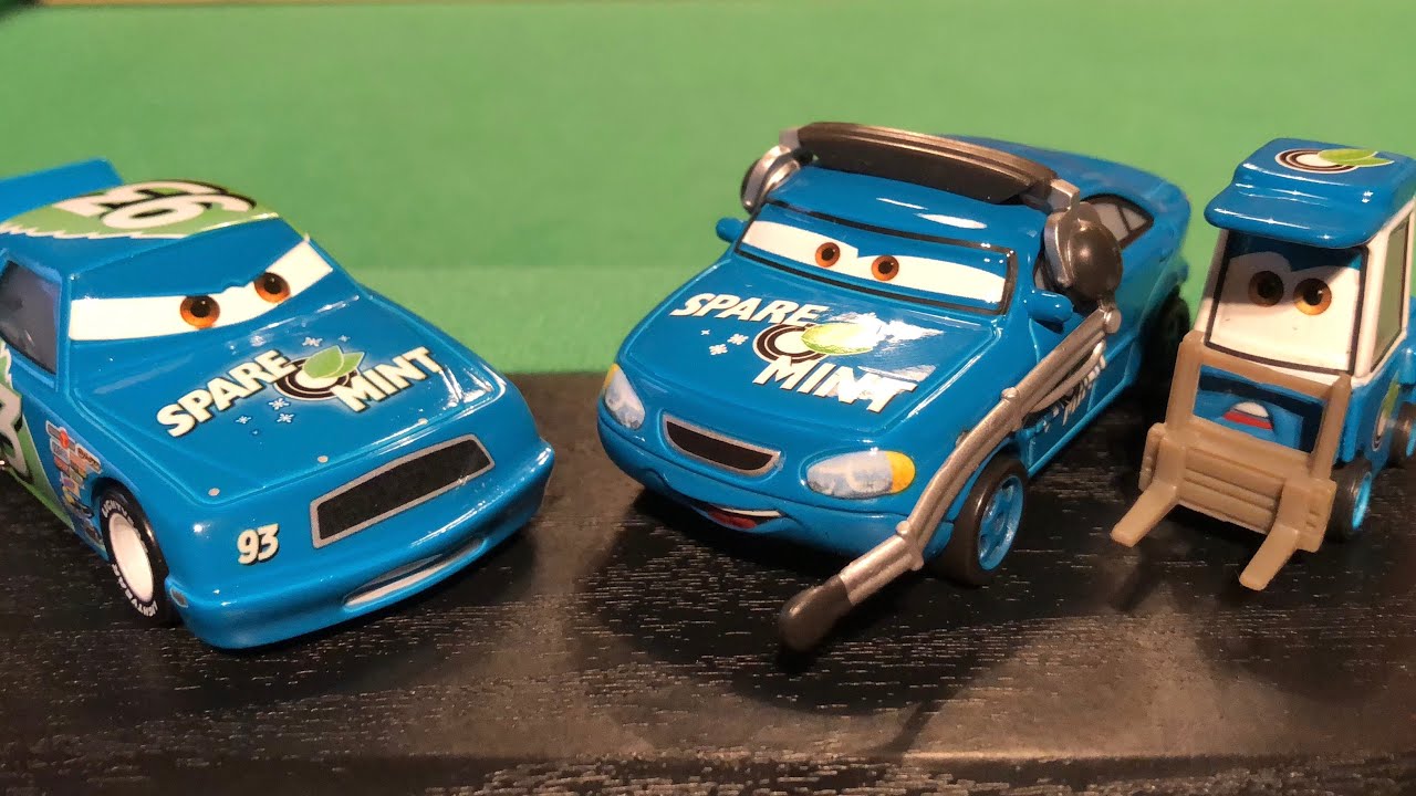 Mattel Disney Pixar Cars Team Spare O Mint #93 Die-cast Review