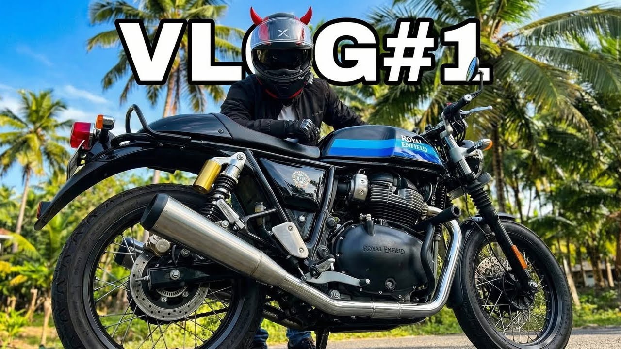 Installing SS MOTOCORP 2X2 Fat Can Exhaust on My GT 650 | Vlog 1