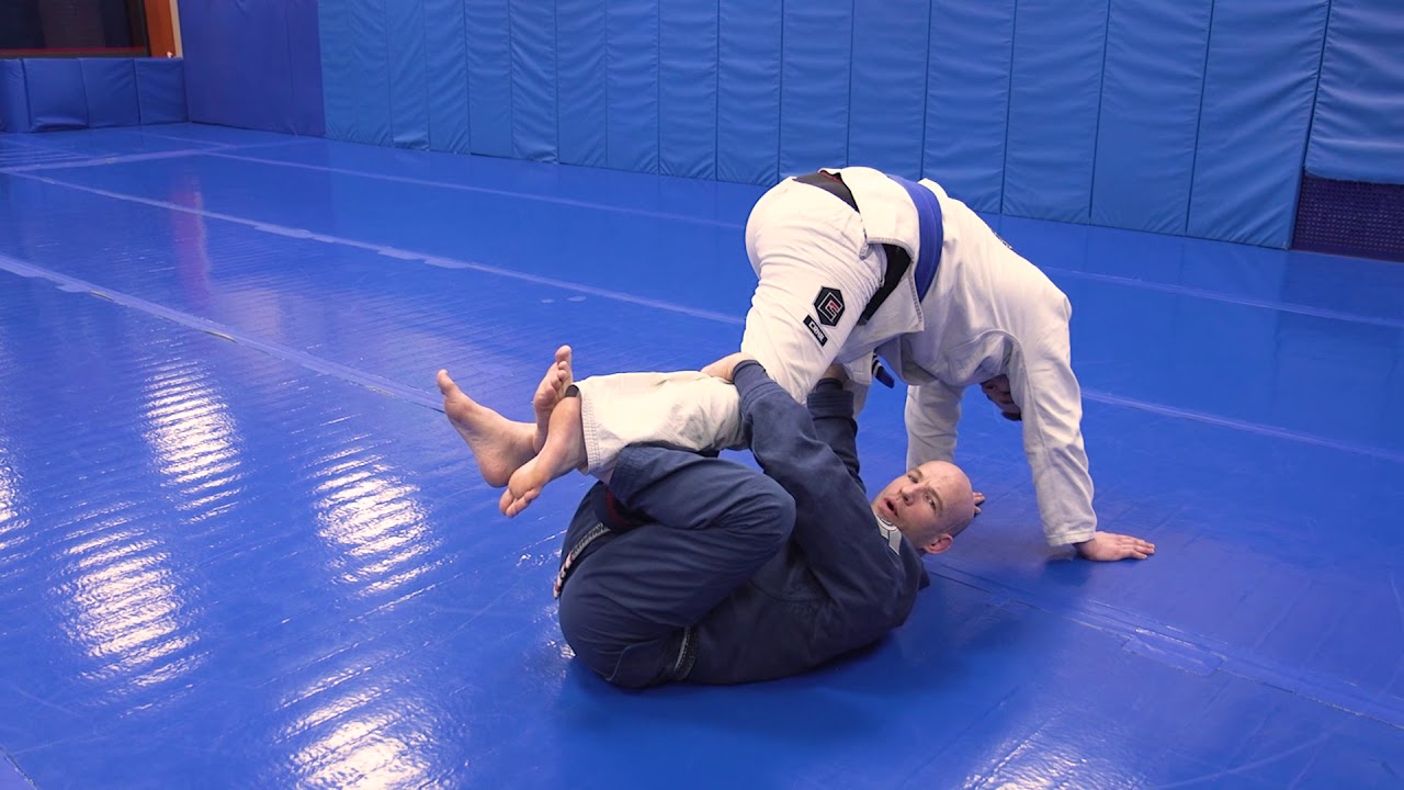 sit up guard shin on shin sweep