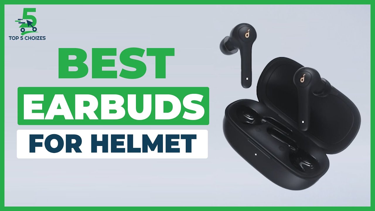 Top 5 Best Earbuds for Helmet In 2022 [ Motorcycle ]