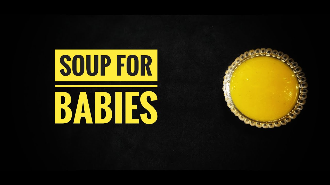 Healthy Soup for Babies in 2 mins | Apple Carrot Soup | soup for infants | Tasty soup for kids
