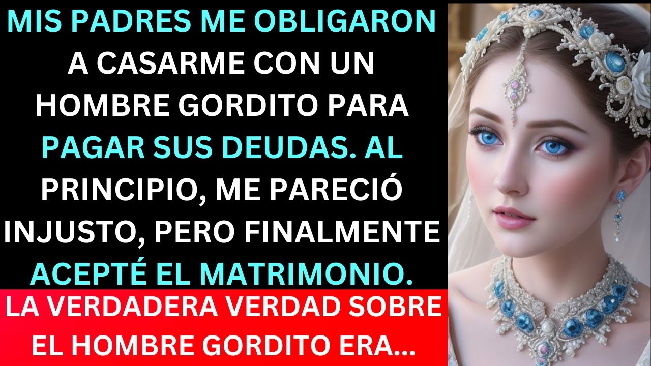 Mis padres me obligaron a casarme con un hombre gordito para pagar sus  Al principio#trending #love