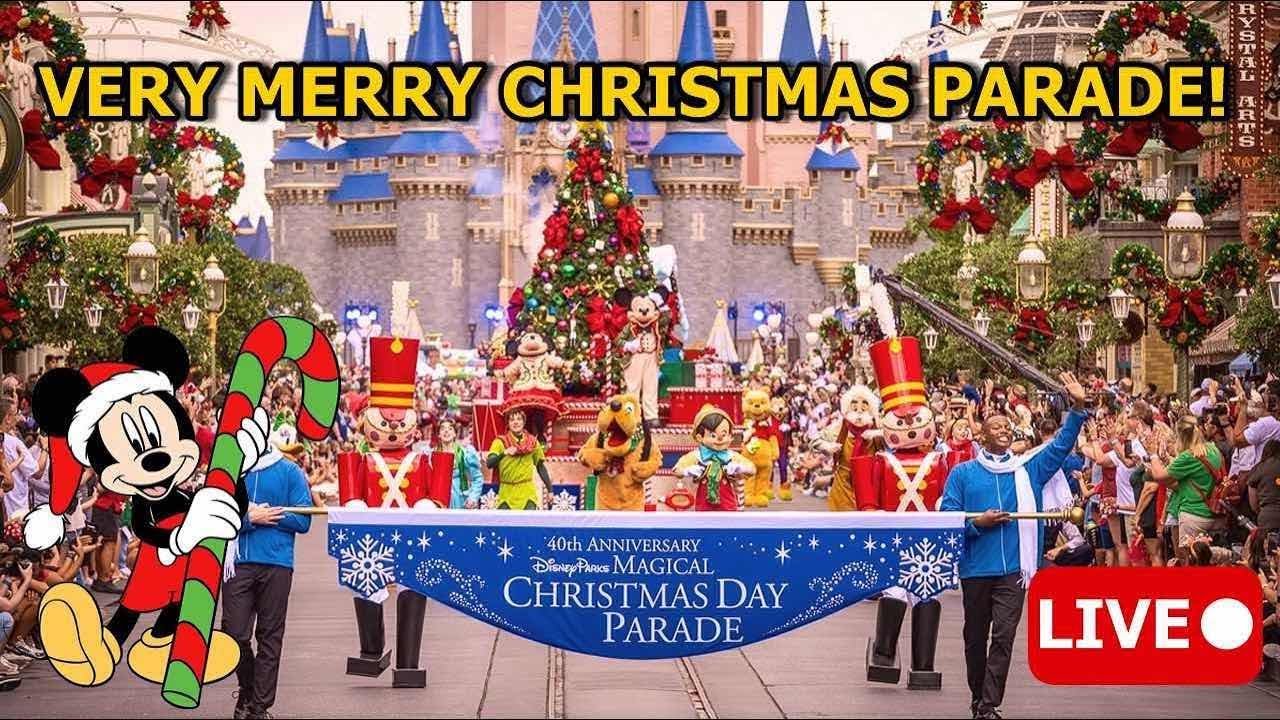 Mickey’s Very Merry Christmas Parade on Christmas Day! 12/25/25 🎄♥️