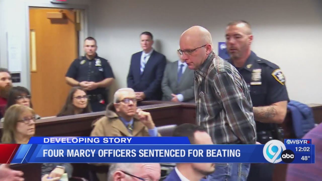 Four Marcy Officers sentenced in beating death of Robert Brooks
