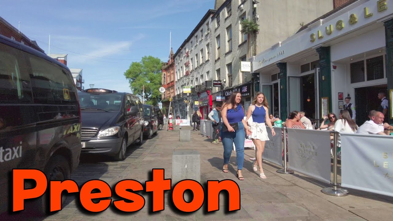 Sunny Saturday City Walk Around Preston May 27th