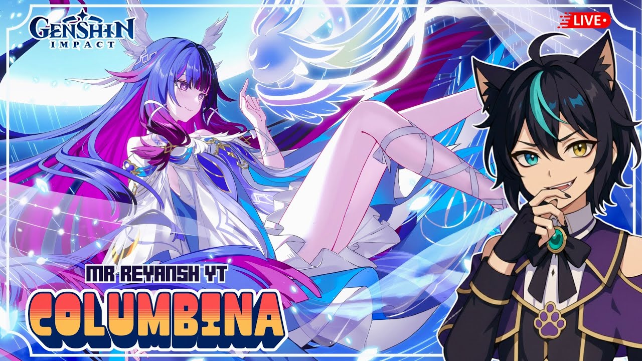 BUILDING & TESTING COLUMBINA | LUNA VER IV IS HERE | GENSHIN IMPACT | INDIAN VTUBER