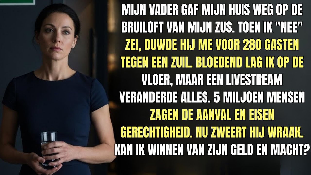 Vader Smeet Me Tegen De Muur Op Zus' Bruiloft. De Video Haalde 5M Views!
