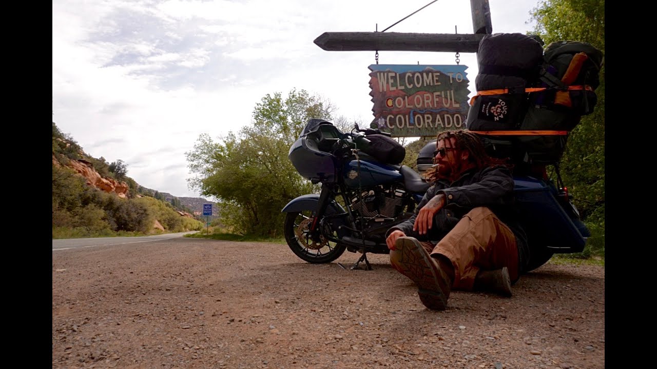 Cross Country Motorcycle Ride, 6,000 miles, California to New York