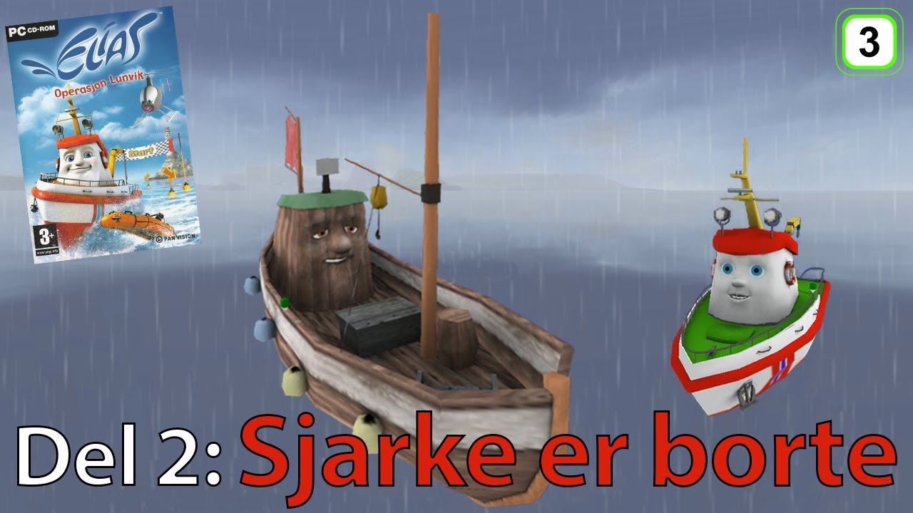 HVOR ER SJARKE? - Elias: Operasjon Lunvik Del 2 | PC | Norsk Retrogaming