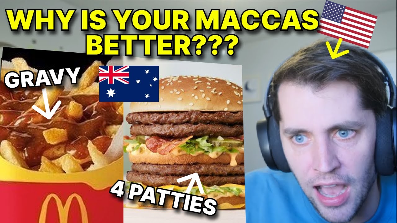 Australian McDonalds is NEXT LEVEL!