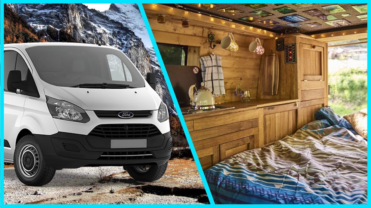 This SMALLER Van Conversion Sleeps FOUR!