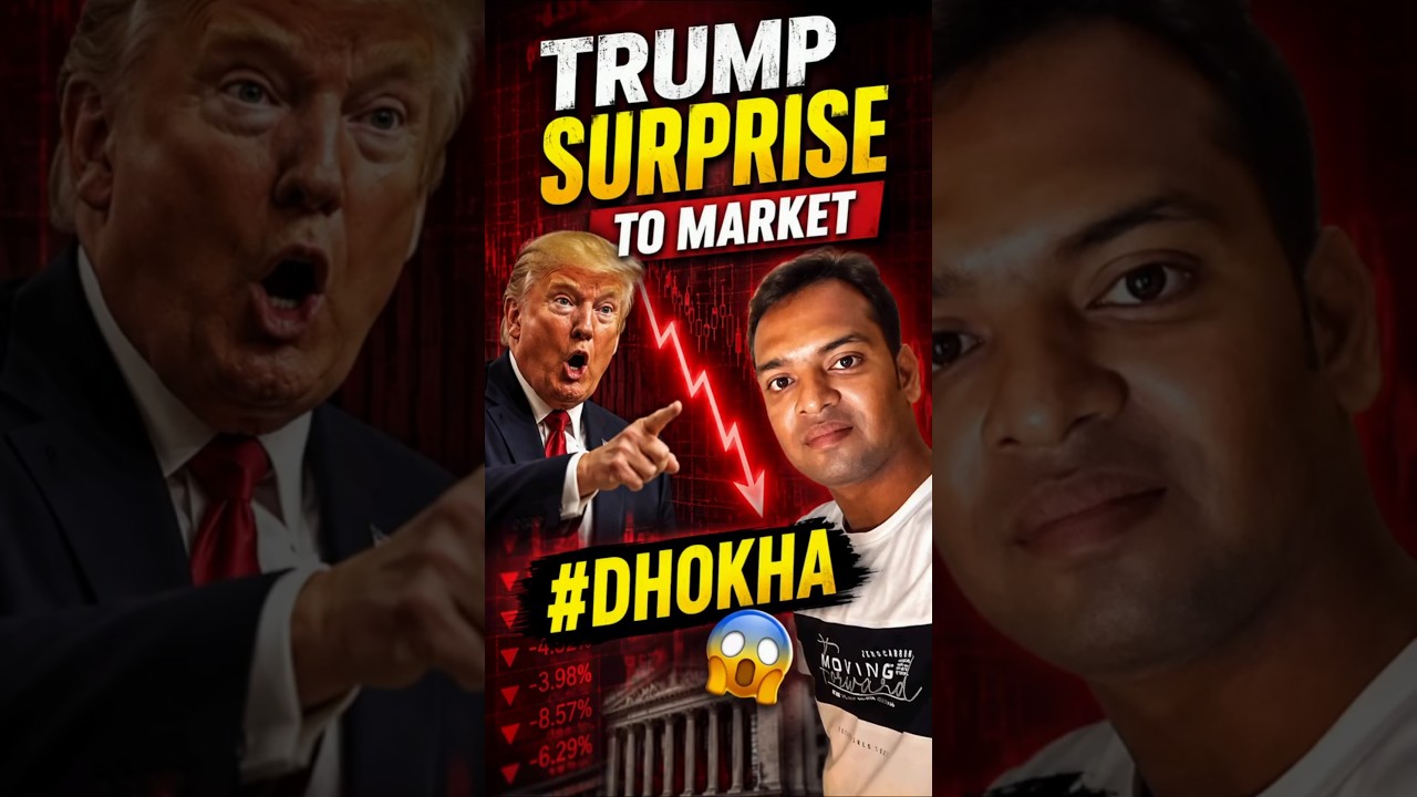 Nifty prediction and sensex analysis for Monday | Trump Ne Market Ko Diya DHOKHA? #trading #nifty