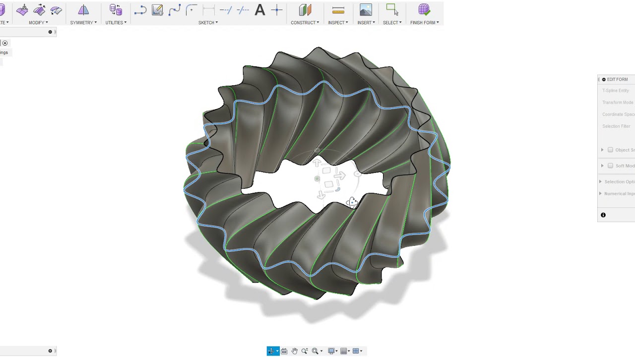Fusion 360 Vase modeling