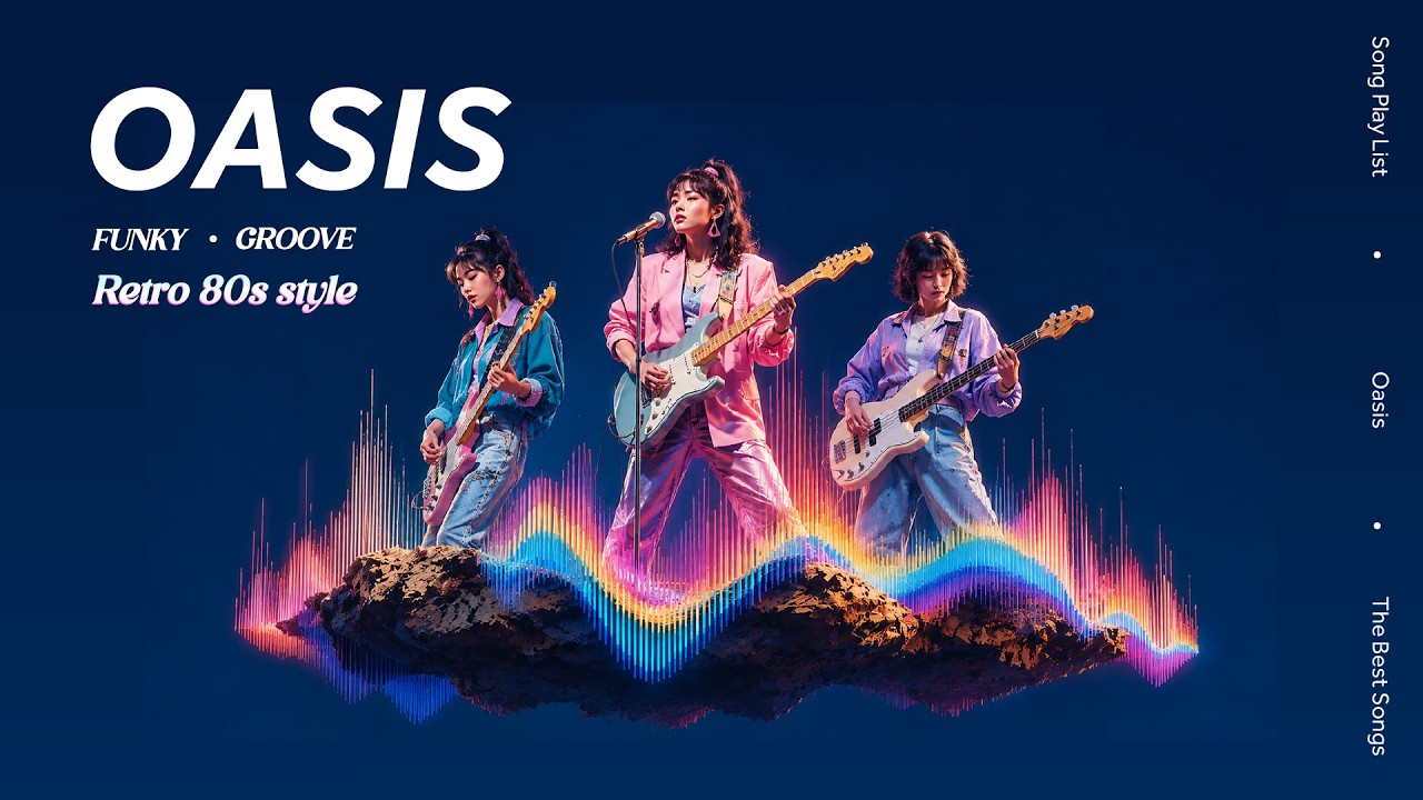 Oasis | City Pop | Funky Groove Cover | Chill Retro Style Playlist