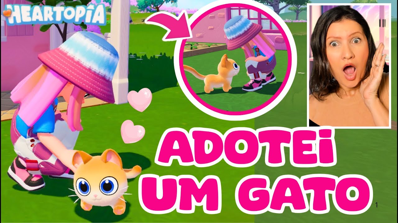 👉🏻😱COMO ADOTAR um PET no HEARTOPIA