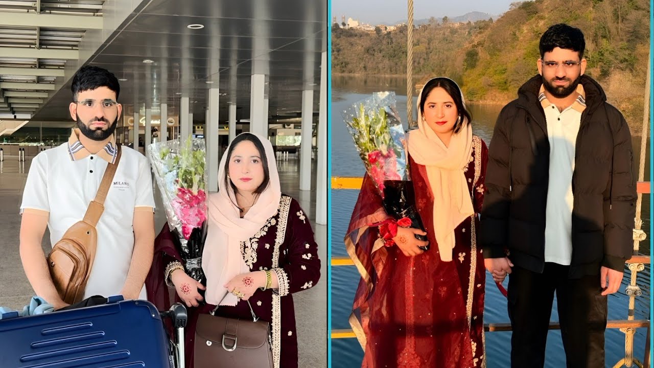 Husband ko Airport Leny Gyi || Mil kar Emotional hi Gaye 😲