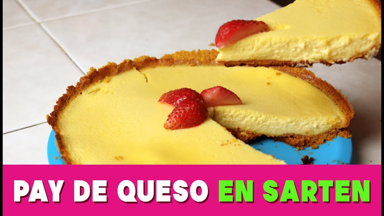 PAY DE QUESO EN SARTÉN I FÁCIL Y RÁPIDO 😋🍰