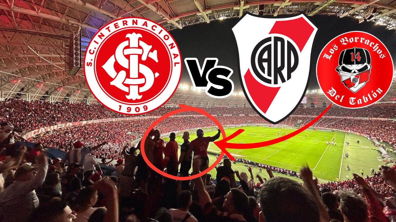 INTERNACIONAL VS RIVER // LOS BORRACHOS DEL TABLON// RIVER HINCHADA