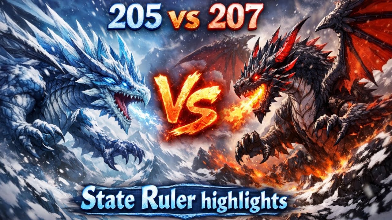 205 VS 207 | State Ruler Highlights | Last Z Survival Shooter Gameplay | Last Z War |