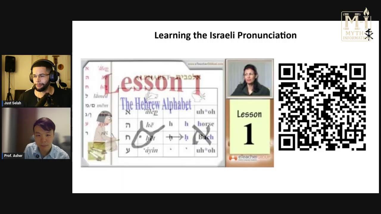 🎥Learn Biblical Hebrew LIVE with Professor Asher | Aleph–Bet & Foundations