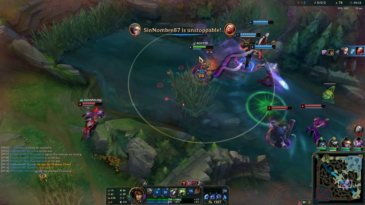 Master EUW - Cassiopeia vs Vladimir (Ryazaki)