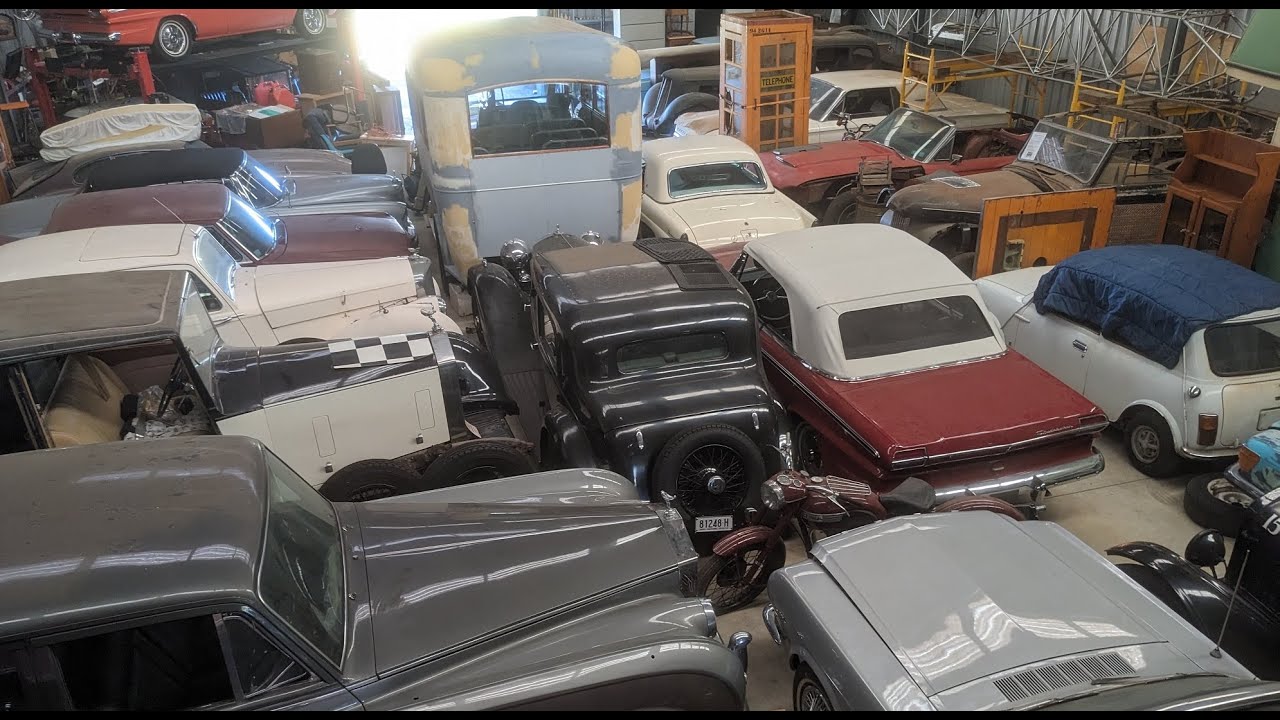 Australian Barn Finds: Miles Felstead's Classic and Vintage Car Collection