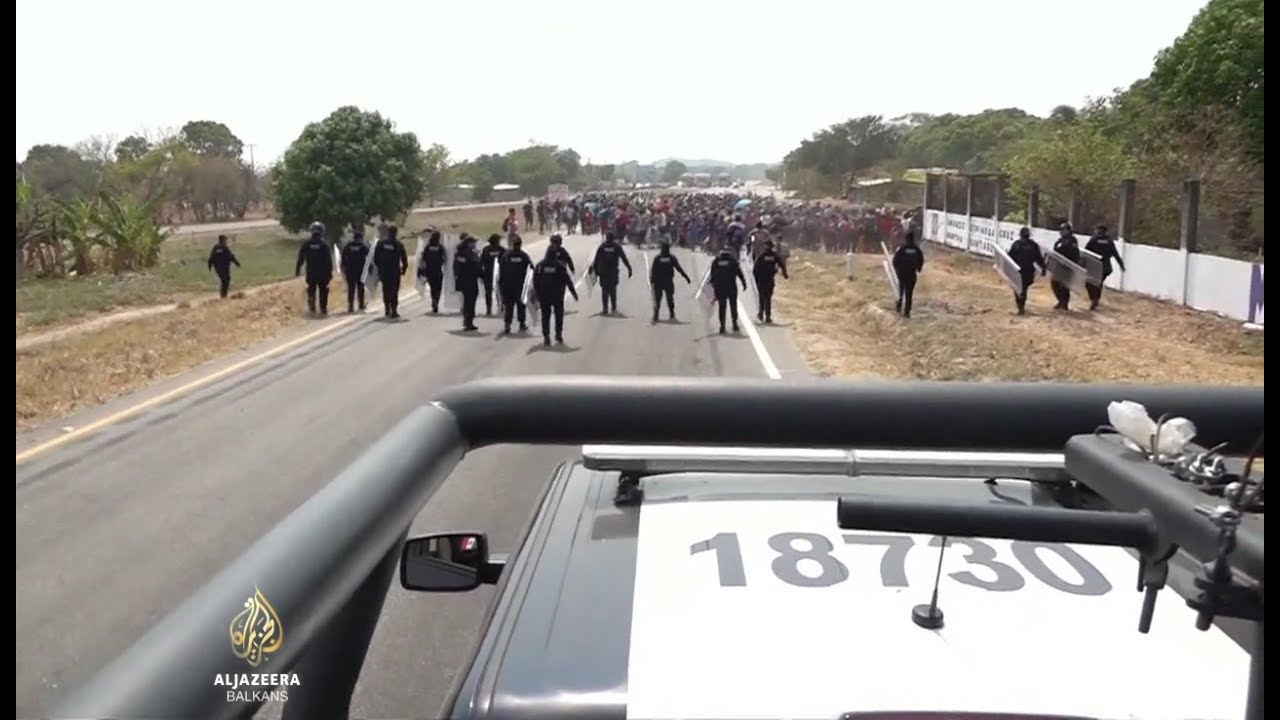 Meksička policija presrela karavan migranata na putu za SAD