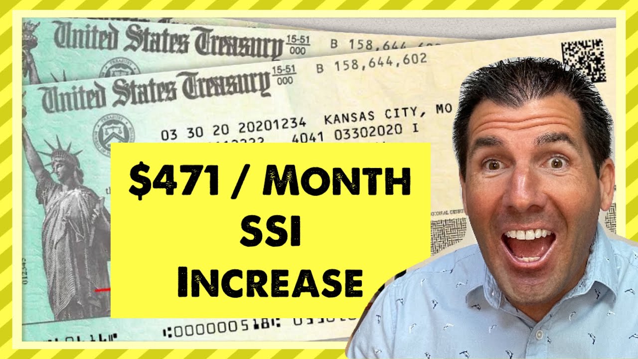 $471 / Month: How Much SSI Checks Would Increase - Supplemental Security Income￼