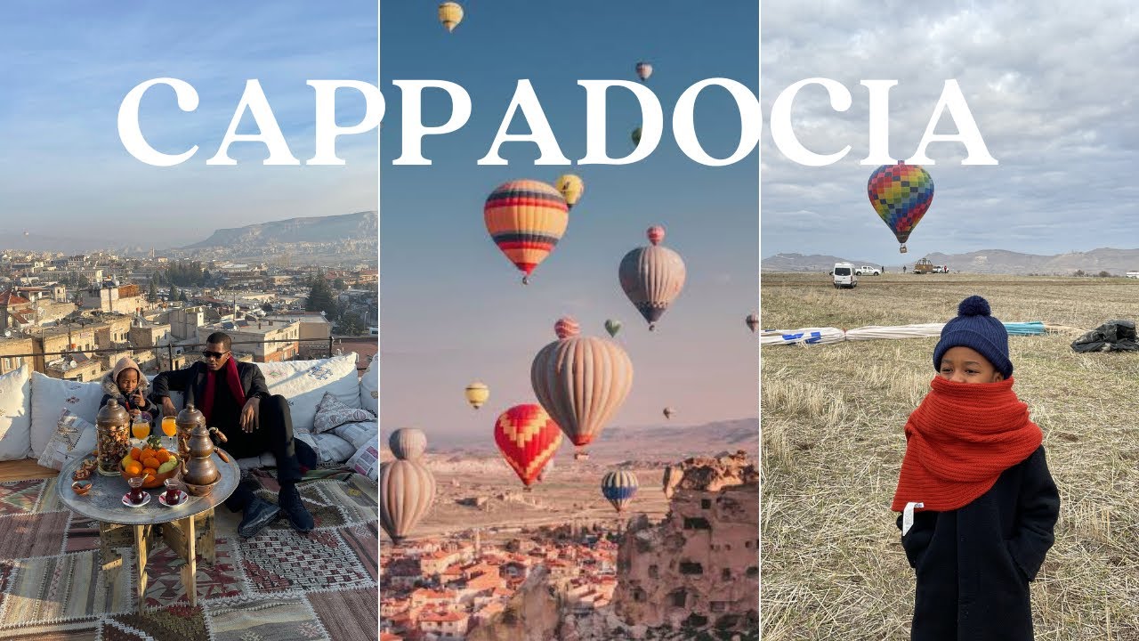 We went to CAPPADOCIA and slept in a cave!