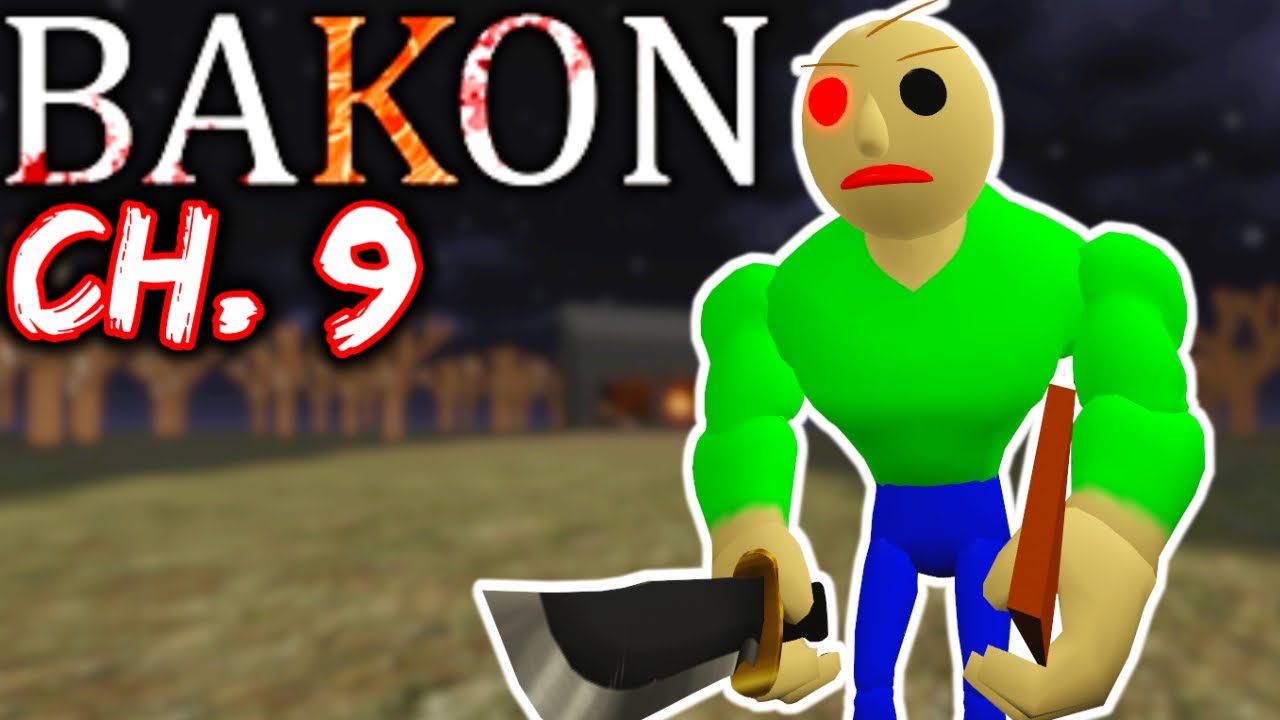 BALDI IS NOW BAKON! | Roblox Bakon Chapter 9