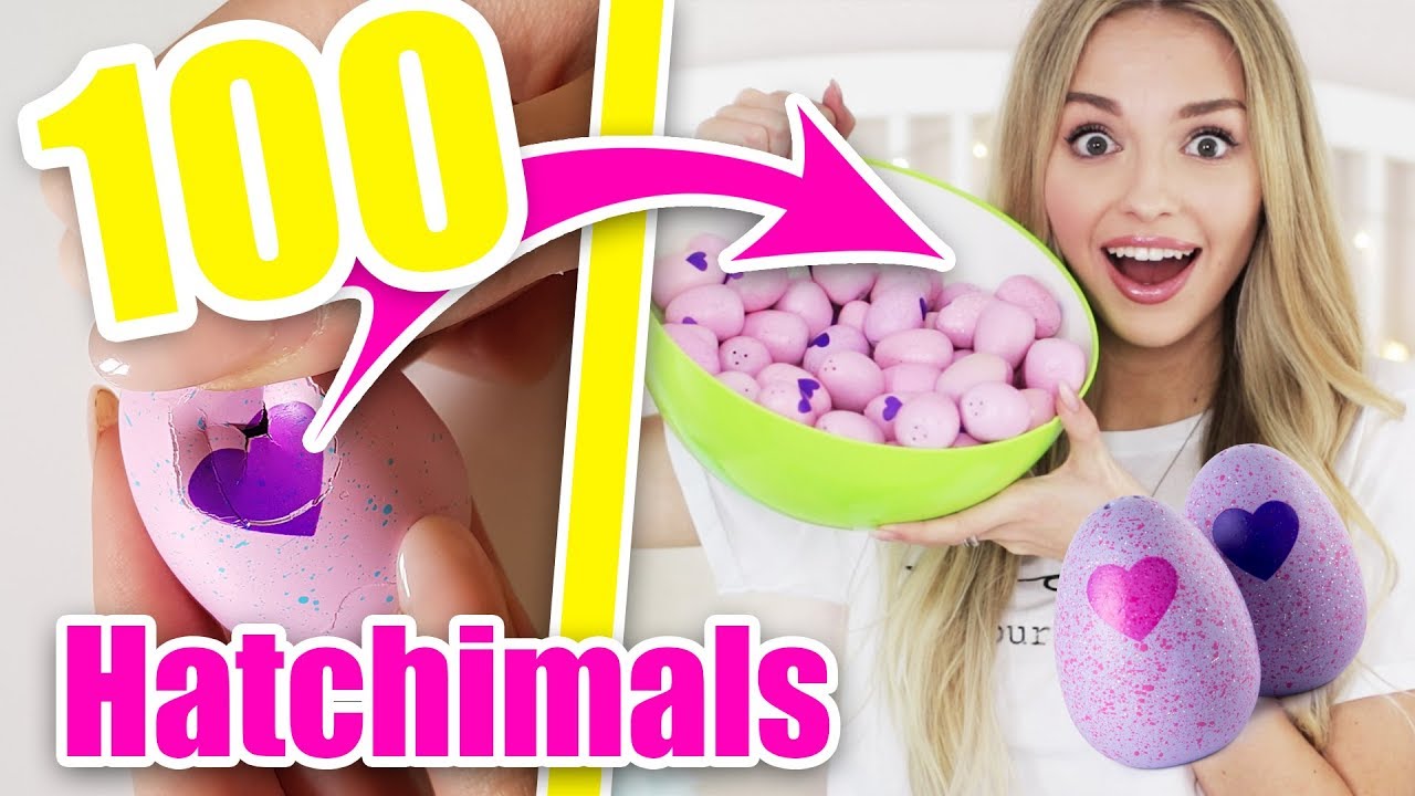 Ich öffne 100 Hatchimals - Was ist drin? CRAZY SPIELZEUG TEST | XLAETA