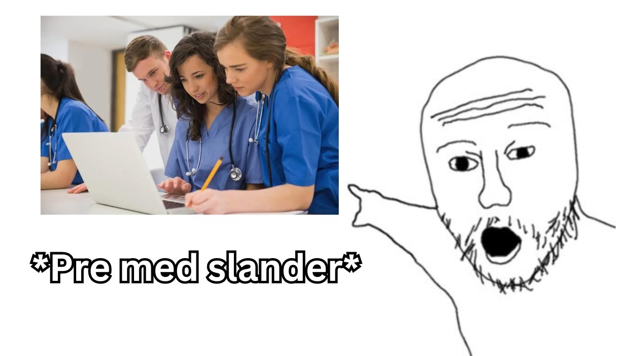 pre med slander