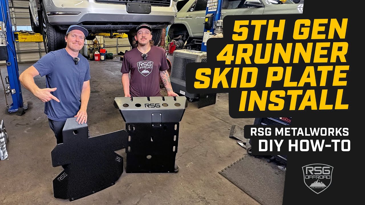 Руководство по установке защитной пластины 4Runner 5-го поколения | Включает RSG Offroad | Защитн...